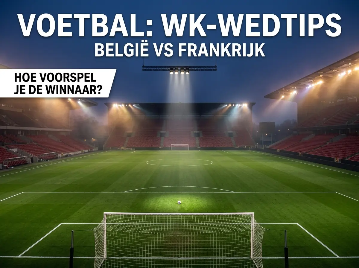 Wedtips en analyse voor de drie groepswedstrijden van België op het WK 2026 in Groep G